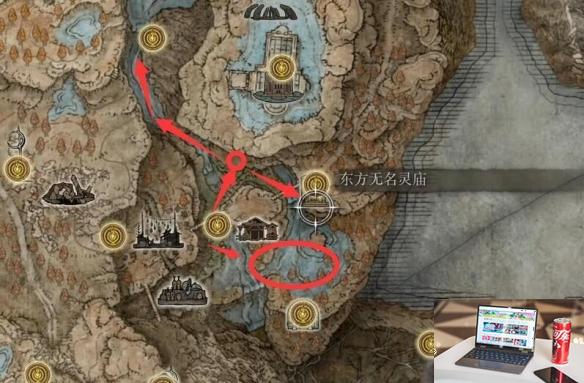 艾尔登法环黄金树幽影无名灵庙位置在哪-第4张图片-游戏攻略日记